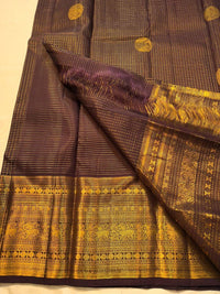 Maroon Premium Luxury Banarasi Silk Saree with Grand Antique Gold Zari Pallu