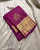 Royal Rani Pink Banarasi Silk Saree with Classic Gold Zari Butti & Grand Border | Premium Wedding & Festive Wear