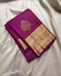Royal Rani Pink Banarasi Silk Saree with Classic Gold Zari Butti & Grand Border | Premium Wedding & Festive Wear