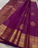 Royal Rani Pink Banarasi Silk Saree with Classic Gold Zari Butti & Grand Border | Premium Wedding & Festive Wear