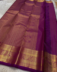 Royal Rani Pink Banarasi Silk Saree with Classic Gold Zari Butti & Grand Border | Premium Wedding & Festive Wear