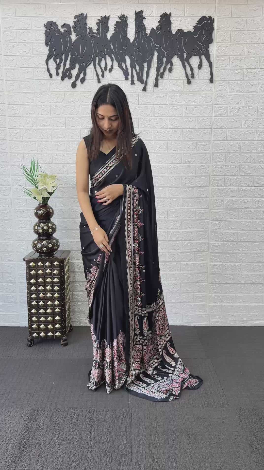 Royal Blue Soft Silk Saree with Heavy Ethnic Designer Pallu